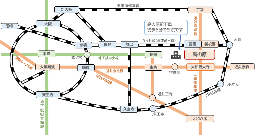 公共交通機関MAP